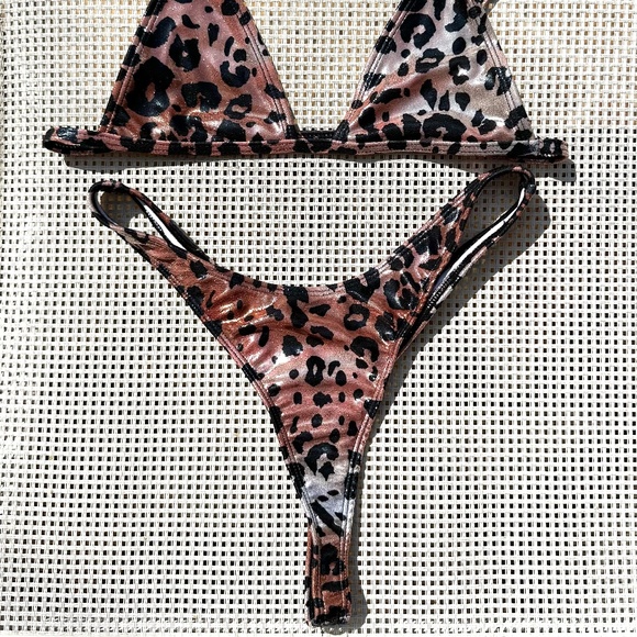 Minimale Animale Size Small Leopard Bikini Set - Picture 3 of 4